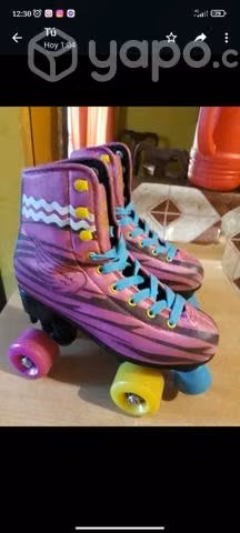 Patines Hondar n 34 de soy luna , incluye bolso