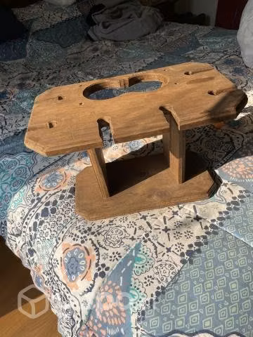 Porta botella y copas