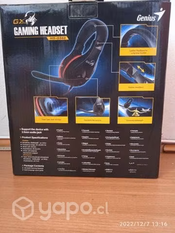 Audífonos gamer Genius GX - Imagen 3