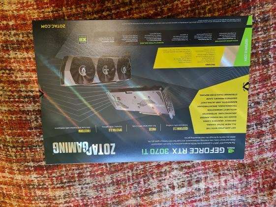 Tarjeta de Video NUEVA ZOTAC RTX 3070 Ti Trinity - Imagen 3