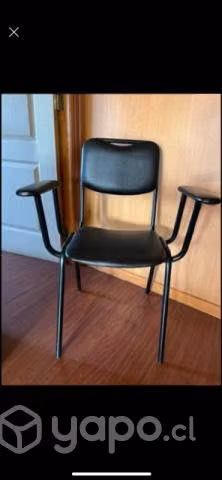 silla negra