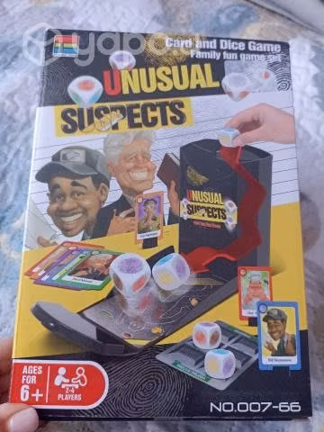 Juego de mesa unusual suspects