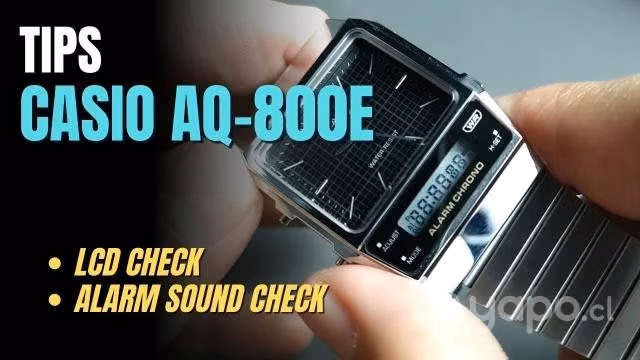 Reloj casio aq800e-1 analogo digital nuevos - Imagen 2