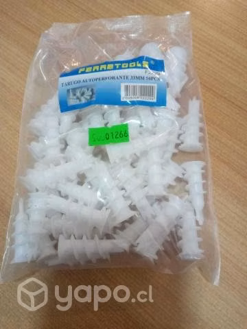 Tarugo plastico autoperforante 33mm