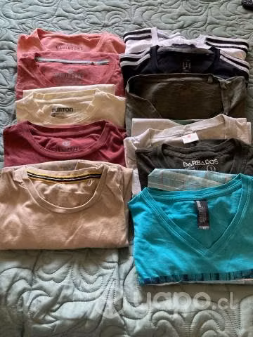 Lote de poleras S-M