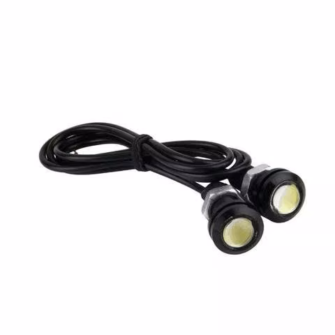 Ojo de águila X2 LED blanco 6000K de 20mm - Imagen 2