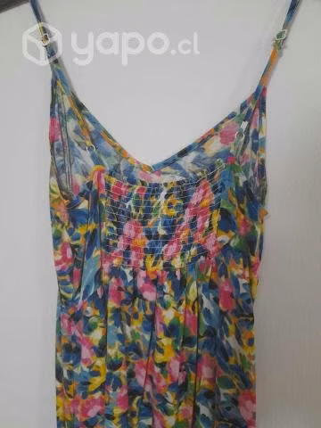 Vestido mujer Opposite multicolor talla M-L - Imagen 3