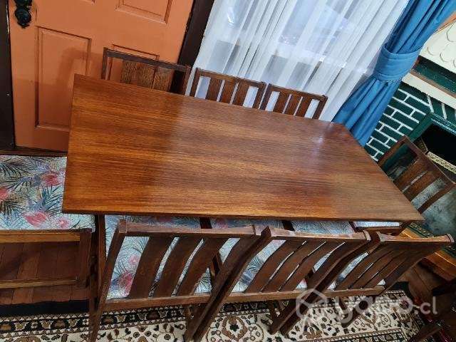 Comedor Cic madera 8 sillas - Imagen 6