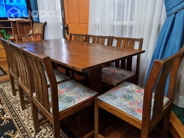 Comedor Cic madera 8 sillas