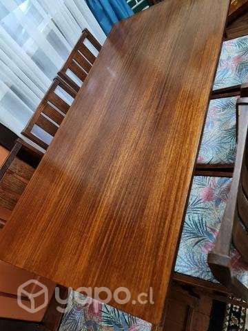 Comedor Cic madera 8 sillas - Imagen 4