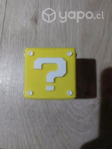 Caja de mario para guardar juegos de switch
