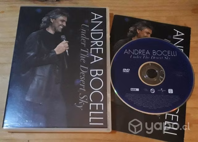 Andrea Bocelli - Under The Desert Sky "2006" Conci