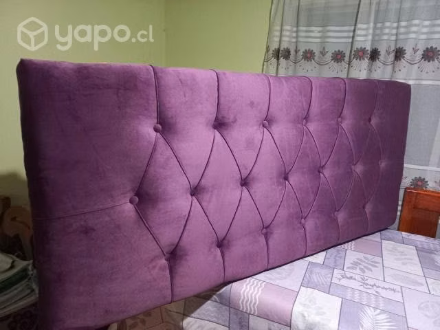 Respaldo de cama 2 plazas