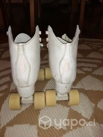 Patines Niña 4 ruedas talla 35 - Imagen 2