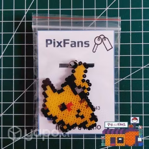Llaveros pixelados Pokemon