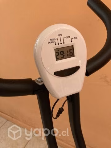 Bicicleta estática plegable