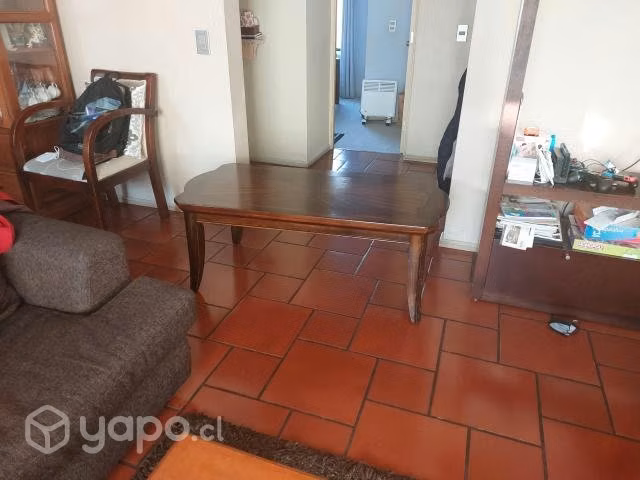 Juego de Mesas de Centro y Laterales de Madera