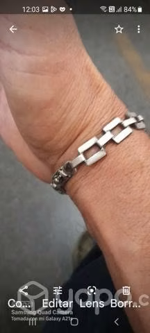 Pulsera plata hombre 925