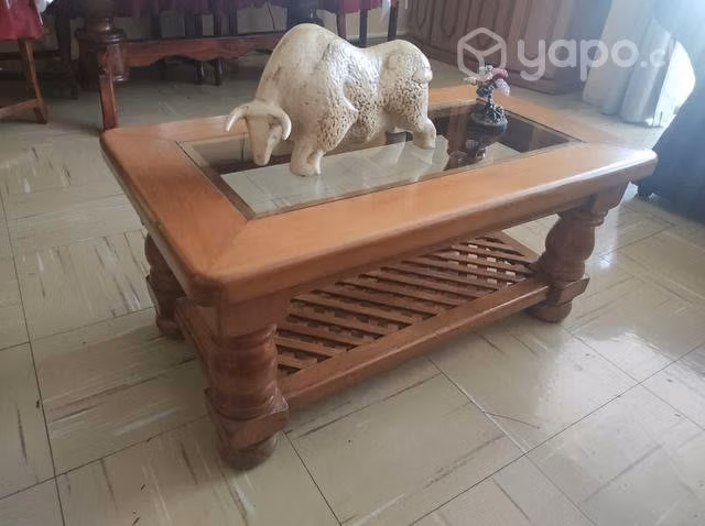 Mesa de centro de madera