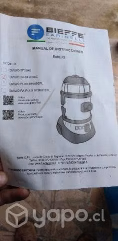Máquina aspiradora y vapor