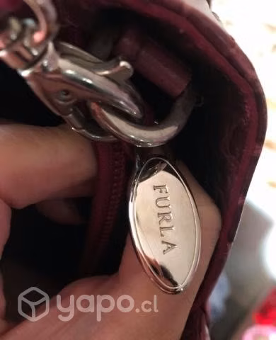 Cartera Furla original morada nueva