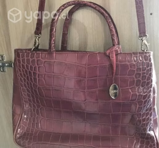 Cartera Furla original morada nueva