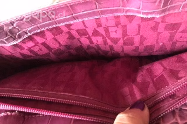 Cartera Furla original morada nueva