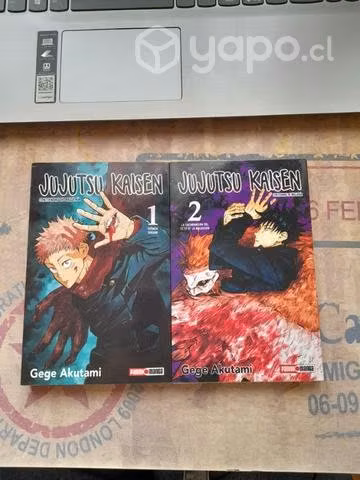 Manga Jujutsu Kaisen 01 y 02
