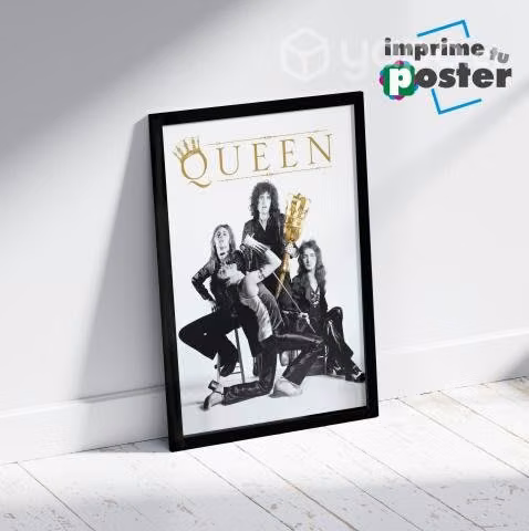 CUADRO DE QUEEN 34x45cm llegar y colgar - Imagen 6