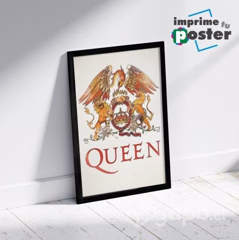 CUADRO DE QUEEN 34x45cm llegar y colgar - Imagen 3