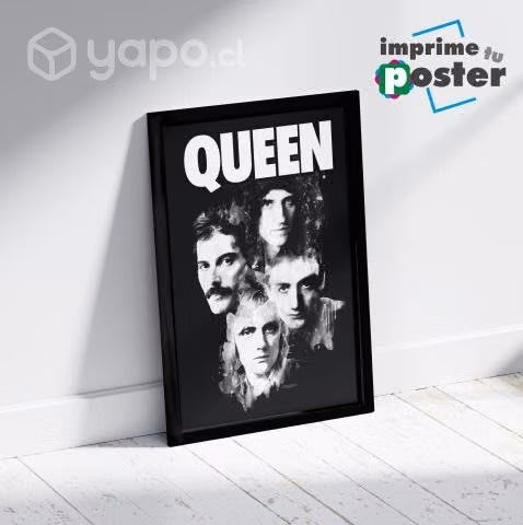 CUADRO DE QUEEN 34x45cm llegar y colgar - Imagen 2