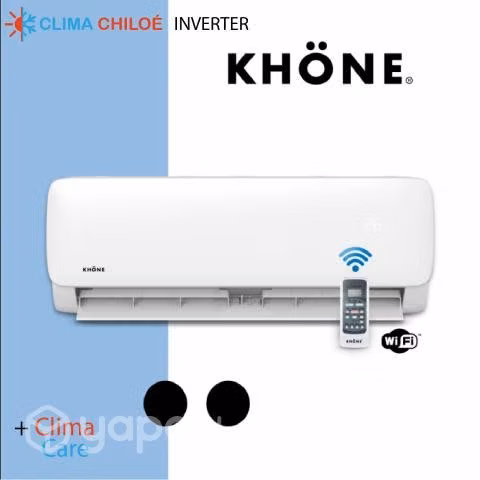 Climatizador split khöne inverter wifi 22.000