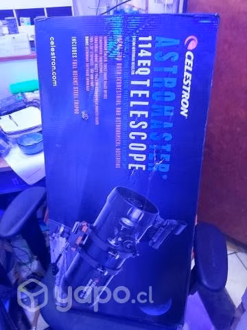 Telescopio celestron 114 eq seminuevo poco uso - Imagen 2