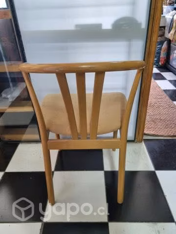 Silla madera