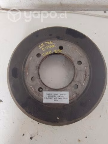 Tambor Freno Trasero Izquierdo (CNC250) Chevrolet