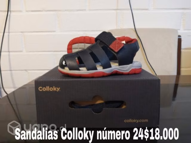 Sandalias Colloky número 24 originales