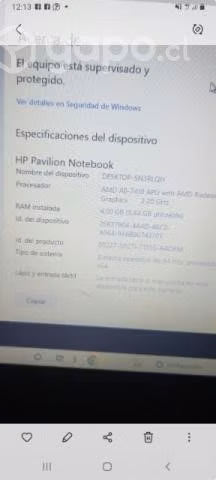 Notebook hp