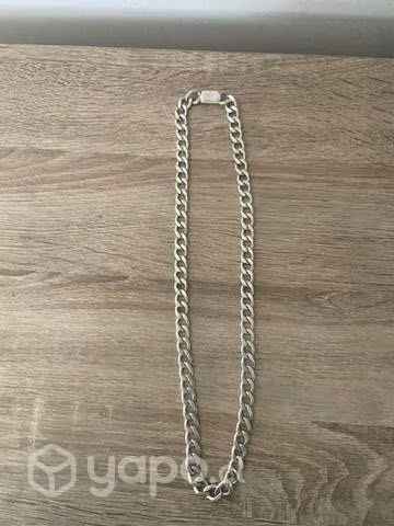 CADENA DE PLATA 80g + COLGANTE