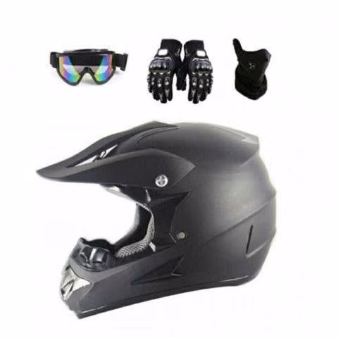 Set casco fullface para bici