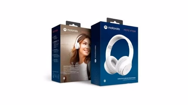 Audífonos Inalámbricos Motorola Moto Xt220 Blanco