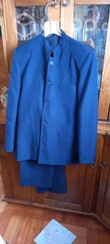 Terno azul.graduación