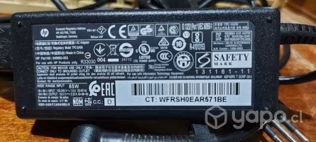 Cargador original HP - Imagen 2