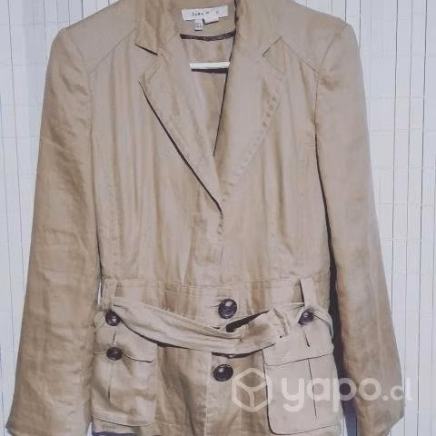 Chaqueta Zara Café Claro Talla M Usada