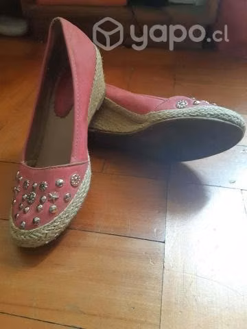 Zapatos Wados rosados con tachas marinas 36