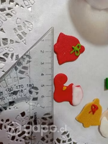 Pastillaje Navideño azúcar para tortas cupcakes - Imagen 2