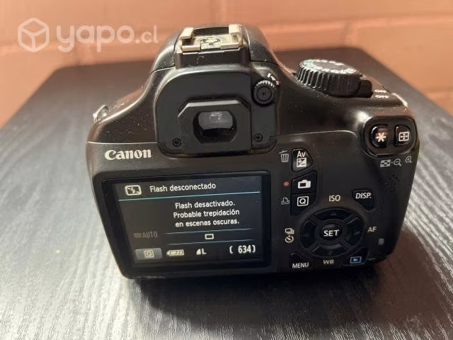 Canon Eos Rebel Kit T3 + Lente Ef-s 18-55mm Is Ii - Imagen 4