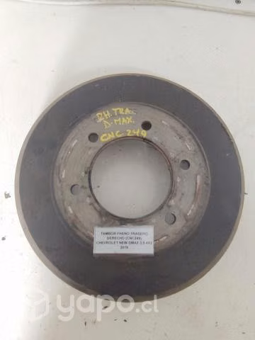Tambor Freno Trasero Derecho (CNC249) Chevrolet Ne