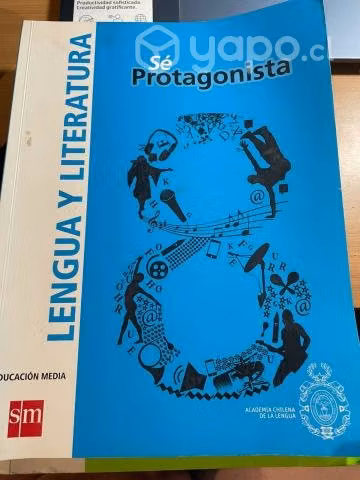 Libros Sé Protagonista 8° Básico Lenguaje