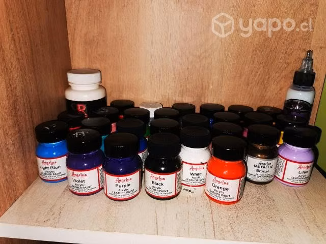 Pintura acrilex para zapatillas y otros