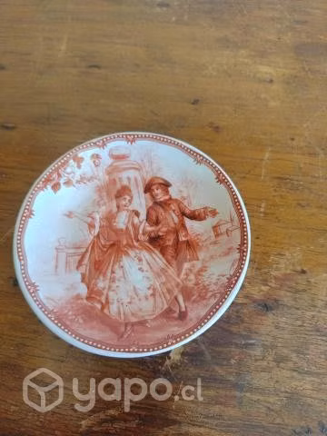 Juego tazas poecelana